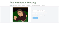 Desktop Screenshot of jakebrandmantutoring.com