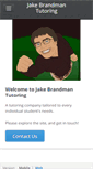 Mobile Screenshot of jakebrandmantutoring.com