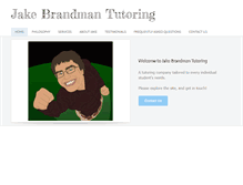 Tablet Screenshot of jakebrandmantutoring.com